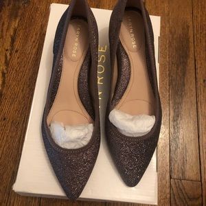 Taryn Rose Nicki Stretch Glitter Prism Pump